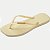CHINELO HAVAIANAS SLIM SQUARE LOGO METALLIC CREME FEMININO ADULTO - Imagem 2