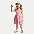 VESTIDO ALAKAZOO REGATA ALGODÃO LISTRADO ROSA FEMININO INFANTIL - Imagem 1