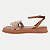 SANDALIA SUA CIA ANABELA BAIXA MARROM CLARO FEMININO ADULTO - Imagem 1