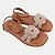 SANDALIA SUA CIA ANABELA BAIXA MARROM CLARO FEMININO ADULTO - Imagem 3