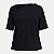 BLUSA LUNENDER MANGA CURTA MALHA PRETO FEMININO ADULTO - Imagem 1