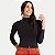 BLUSA LUNENDER MANGA LONGA MALHA GOLA ALTA PRETO FEMININO ADULTO - Imagem 1