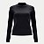 BLUSA LUNENDER MANGA LONGA MALHA GOLA ALTA PRETO FEMININO ADULTO - Imagem 2