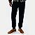 CALÇA HERING MOLETOM CASUAL COM PUNHO PRETO MASCULINO ADULTO - Imagem 1