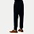 CALÇA HERING MOLETOM CASUAL COM PUNHO PRETO MASCULINO ADULTO - Imagem 2