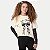 BLUSA LUNENDER HITS MANGA CURTA T-SHIRT ALGODÃO SILKADA OFFWHITE FEMININO INFANTIL - Imagem 1