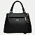 BOLSA RAFITTHY 2 TIPOS DE ALÇA SINTÉTICA PRETO  FEMININO ADULTO - Imagem 3