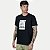 CAMISETA VIDE BULA MANGA CURTA SLIM ALGODÃO SILKADA PRETO MASCULINO ADULTO - Imagem 1