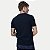 CAMISETA VIDE BULA MANGA CURTA SLIM ALGODÃO E ELASTANO AZUL MARINHO MASCULINO ADULTO - Imagem 2