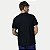 CAMISETA VIDE BULA MANGA CURTA SLIM ALGODÃO SILKADA PRETO MASCULINO ADULTO - Imagem 2