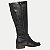 BOTA PEGADA CANO LONGO COURO MONTARIA PRETO FEMININO ADULTO - Imagem 2