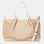 BOLSA RAFITTHY 2 TIPOS DE ALÇA SINTÉTICO MARFIM FEMININO ADULTO - Imagem 3