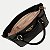 BOLSA RAFITTHY 2 TIPOS DE ALÇA SINTÉTICO PRETO FEMININO ADULTO - Imagem 4