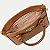 BOLSA RAFITTHY 2 TIPOS DE ALÇA SINTÉTICO CARAMELO FEMININO ADULTO - Imagem 4