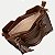 BOLSA RAFITTHY 2 TIPOS DE ALÇA SINTÉTICO MARROM FEMININO ADULTO - Imagem 4
