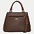 BOLSA RAFITTHY 2 TIPOS DE ALÇA SINTÉTICO MARROM ESCURO FEMININO ADULTO - Imagem 3