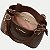 BOLSA RAFITTHY 2 TIPOS DE ALÇA SINTÉTICO MARROM ESCURO FEMININO ADULTO - Imagem 4