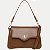 BOLSA RAFITTHY 2 TIPOS DE ALÇA SINTÉTICO MARROM FEMININO ADULTO - Imagem 2