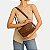 BOLSA RAFITTHY TRANSVERSAL SINTÉTICO MARROM ESCURO FEMININO ADULTO - Imagem 1