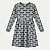 VESTIDO ALAKAZOO MANGA LONGA MALHA COM COLETE PRETO FEMNINO INFANTIL - Imagem 3
