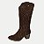 BOTA MISSISSIPI CANO LONGO TEXANA CAFÉ FEMININO ADULTO - Imagem 1