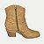 BOTA MODARE CANO CURTOTEXANA SALTO MÉDIO BEGE ESCURO FEMININO ADULTO - Imagem 2
