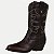 BOTA BOTTERO CANO MÉDIO TEXANA PINHÃO FEMININO ADULTO - Imagem 1