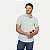 CAMISA PITT MANGA CURTA SLIM ALGODÃO VERDE MASCULINO ADULTO - Imagem 1