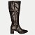 BOTA DAKOTA CANO LONGO SALTO ALTO CAFÉ FEMININO ADULTO - Imagem 2