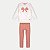 CONJUNTO INVERNO ALAKAZOO CALÇA COM BLUSÃO CARECA SALMÃO MOLETON FEMININO INFANTIL - Imagem 3