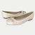 SAPATILHA MOLECA  BICO QUADRADO OFFWHITE FEMININO ADULTO - Imagem 4