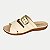 TAMANCO MODARE ANABELA BAIXO CREME FEMININO ADULTO - Imagem 1