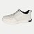 TÊNIS PEGADA CASUAL COM CADARÇO COURO BRANCO MASCULINO ADULTO - Imagem 1