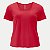 BLUSA LUNENDER HITS REGATA VISCOSE VERMELHO FEMININO JUVENIL INFANTIL - Imagem 1