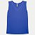 BLUSA LUNENDER REGATA VISCOLYCRA AZUL ROYAL FEMININO ADULTO - Imagem 1