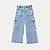 CALÇA HERINGKIDS JEANS CLARO BRUTO CARGO FEMININO INFANTIL - Imagem 2