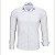 CAMISA AMIL MANGA LONGA SLIM ALGODÃO XADREZ BRANCO MASCULINO ADULTO - Imagem 1