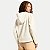 JAQUETA HERING MOLETOM COM CAPUZ OFFWHITE FEMININO ADULTO - Imagem 2