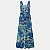 VESTIDO LUNENDER REGATA POLIESTER LONGO AZUL OCEANO FEMININO ADULTO - Imagem 1