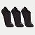 MEIA LUPO SPORT PACOTE COM TRÊS SAPATILHA PRETO UNISEX ADULTO - Imagem 1