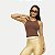BLUSA DI PAULA REGATA POLIAMIDA FITNESS MARROM FEMININO ADULTO - Imagem 1