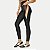 CALÇA DI PAULA POLIESTER LEGGING FITNESS PRETO FEMININO ADULTO - Imagem 3