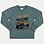 CAMISETA ANGERO MANGA LONGA COMFORT ALGODÃO SILKADA VERDE MASCULINO INFANTIL - Imagem 1