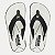 CHINELO KENNER DEDO KYRA PRO PRETO E BRANCO MASCULINO ADULTO - Imagem 3