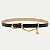 CINTO CLASSE COURO FINO PRETO FEMININO ADULTO - Imagem 1