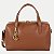 BOLSA CLASSE 2 TIPOS DE ALÇA COURO CARAMELO FEMININO ADULTO - Imagem 1