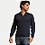 BLUSÃO YOUNG TRICÔ SUETER LISO PRETO MASCULINO ADULTO - Imagem 1