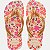 CHINELO HAVAIANAS KIDS FLORES DEDO BEGE FEMININO INFANTIL - Imagem 1