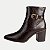 BOTA DAKOTA CANO CURTO SALTO ACTIVE MARROM ESCURO FEMININO ADULTO - Imagem 1