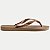 CHINELO HAVAIANAS TOP TIRAS LISA BEGE ESCURO FEMININO ADULTO - Imagem 2